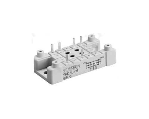 Three phase bridge rectifier; 1.6kV; 53A; 370A; G55