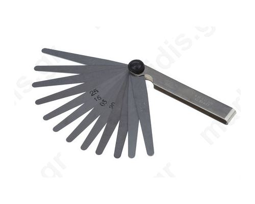 CK-3525M Metric feeler gauge; for controlling small gap dimension