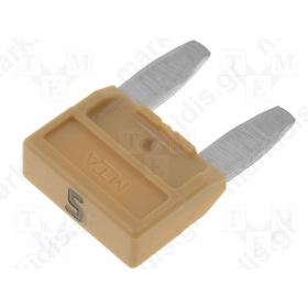Fuse automotive 5A 32V 11,9mm MINIVAL