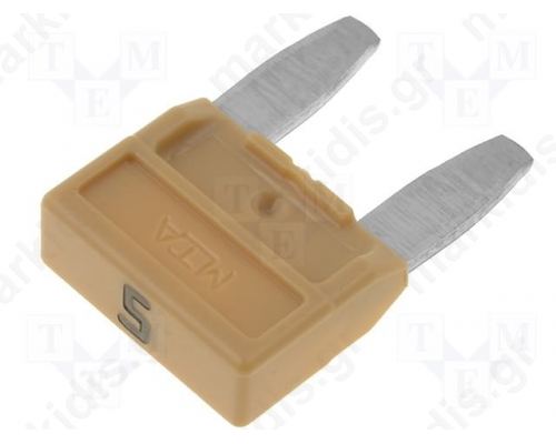 Fuse automotive 5A 32V 11,9mm MINIVAL