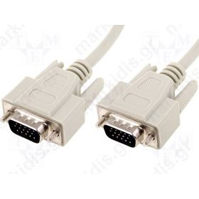 Cable; D-Sub 15pin HD plug, both sides; 3m; shielded