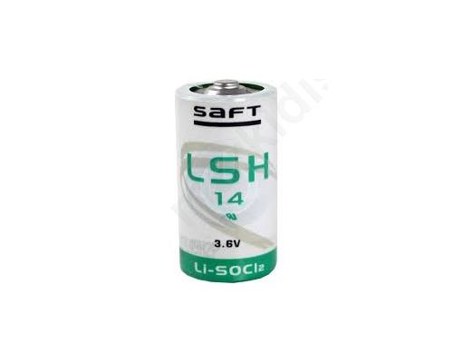 Battery: lithium; 3.6V; C; 26x50mm; 5200mAh