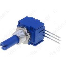 91A1A-B28-B13L Potentiometer: shaft; single turn; 5k Ω; 1W; ±20%; 6.35mm; linear