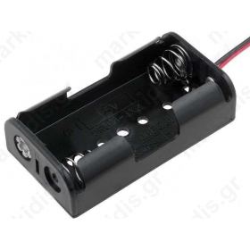 Holder Size AA, R6 Batt.no:2 Leads cables Comf