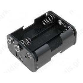 Holder Size AA R6 Batt.no:6 Leads:6F22 type