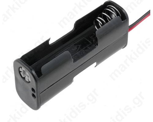 Holder Size AA, R6 Batt.no:2 Leads cables