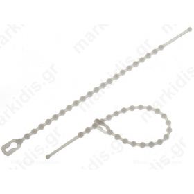 Cable tie coral multi use 100mmX25mm Colour natural