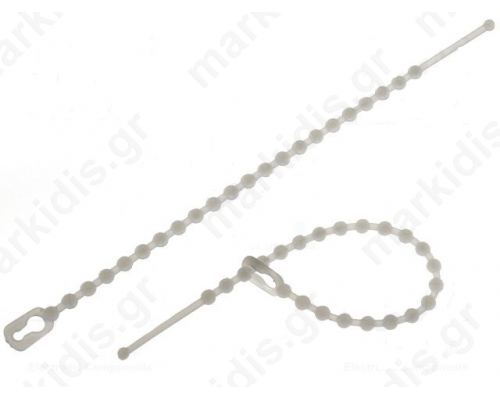 Cable tie coral multi use 100mmX25mm Colour natural