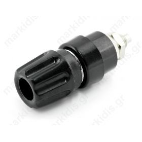 Socket 4mm Banana 60VDC L34mm dcout 8mm black