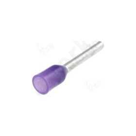 TUL-RI-00208 Bootlace ferrule; insulated; copper; Insulation: polyamide; 8mm