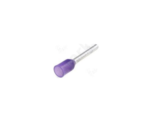 TUL-RI-00208 Bootlace ferrule; insulated; copper; Insulation: polyamide; 8mm