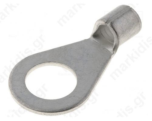 Ring terminal M8 4X6mm2 crimped for cable non-insulated