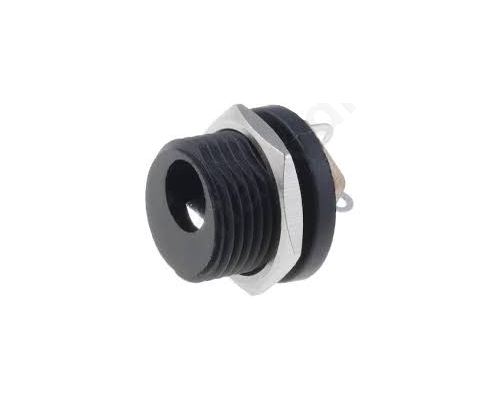 Socket DC supply male 5.5mm 2.1mm with on/off switch