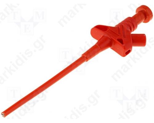 CLIP-ON PROBE 5A 60VDC RED