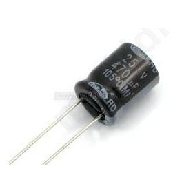 ELECTROLYTIC CAPACITOR 470MF / 25V 105C