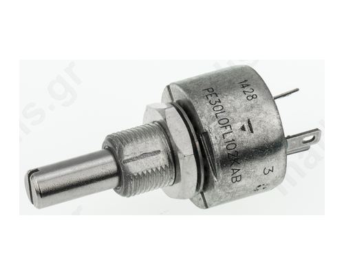 Potentiometer P11 Series with a 6 mm Dia. Shaft 1k Ω ±10% 3W ±150ppm/°C, Linear, Panel