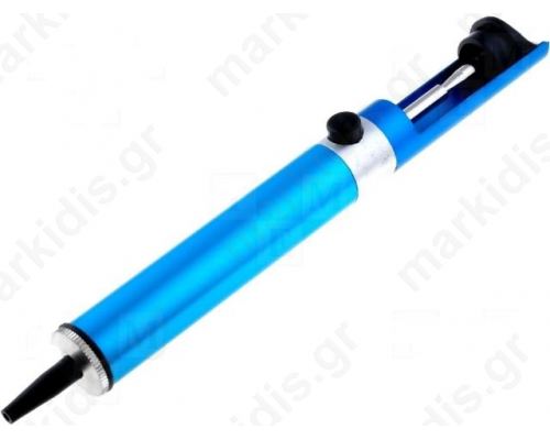 Desoldering pump anodised aluminium L195mm