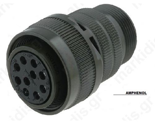 Connector 10 Πολικός Θηλυκός Καλωδίου