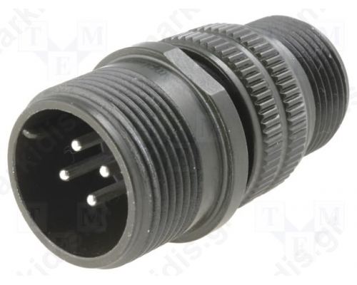 Connector: military; Series: DS/MS; plug; male; PIN:4; for cable