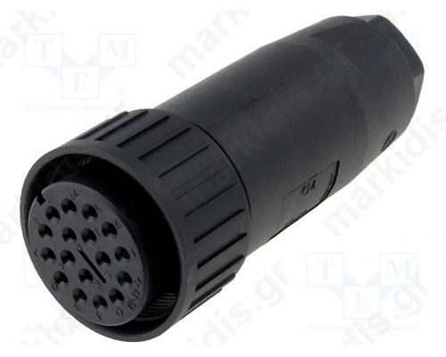 CONNECTOR ΘΗΛ. CM IP67 PIN:17  4A 50V