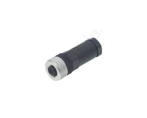 Plug  M12  5P Female  IP67  A code-DeviceNet / CANopen  For Cable