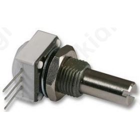 Potentiometer: shaft; single turn; 1kohm; 1W; ±10%; 6.35mm