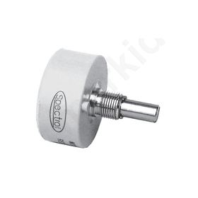 Wirewound Potentiometer with a 6.35 mm Dia. Shaft, 5kO, ±3%, 2.75W, 20ppm/°C, Bushing Mount