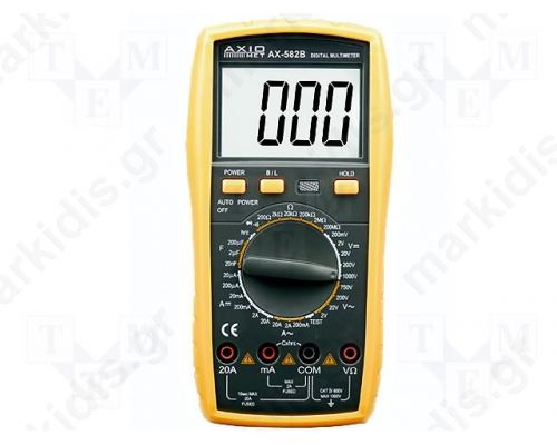  Digital multimeter; LCD 3,5 digit 28mm; 3x/s; 3V;