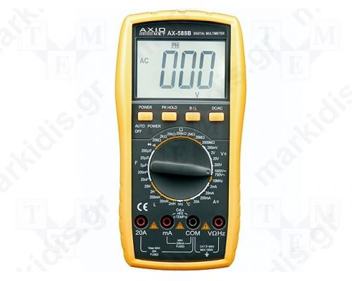 ΠΟΛΥΜΕΤΡΟ ΨΗΦΙΑΚΟ LCD 3,5 digit 28mm; -40-1000°C;