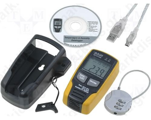 Logger temperature and humidity LCD -40-70°C 0-100%RH