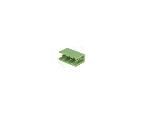 Pluggable terminal block socket male 5mm without side walls