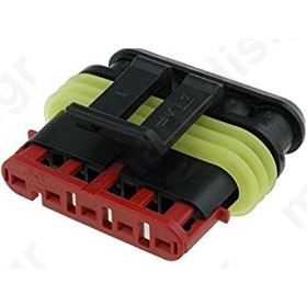 CONNECTOR 5P ΘΥΛΗΚΟ IP67