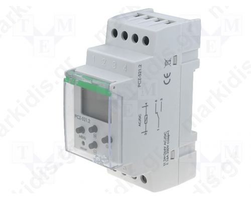 Programmable time switch Range:24h / 7days SPDT 24?264VAC