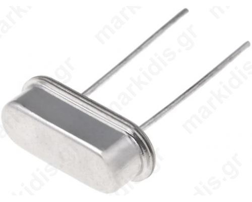 Resonator quartz 10MHz ±30ppm 18pF THT HC49-S 11x4.7x3.5mm