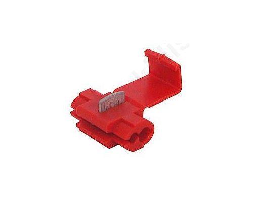 Splice terminal: IDC quick splice IDC 0.5 1.5mm2 red