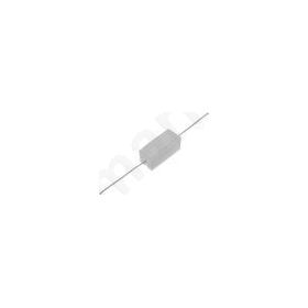 Resistor: wire-wound ceramic case; THT; 47omh; 5W; ±5%; 9.5x9.5x22mm