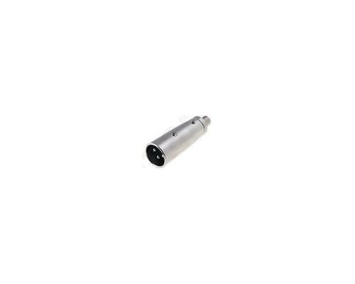 Adapter; RCA socket, XLR male; PIN:3