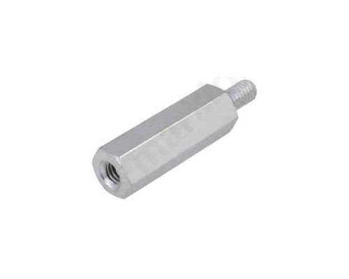 Screwed spacer sleeve M8 90mm steel