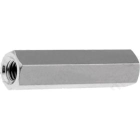 TFF-M3X10/DR113 Screwed spacer sleeve; Int.thread: M3; 10mm; hexagonal; brass