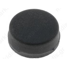 Self-adhesive foot black rubber A10mm B9.5mm E4.5mm