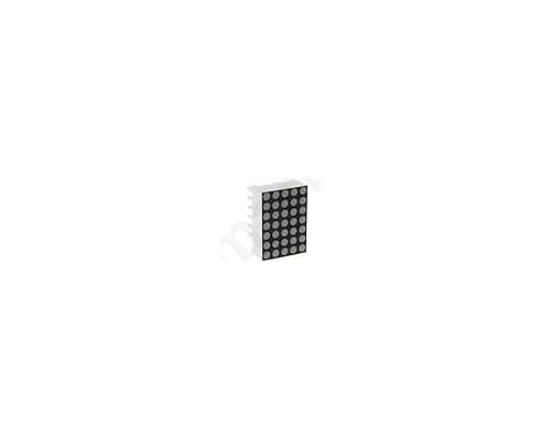 Display LED matrix 5x7 red 12mcd cathode 17.8x12.7mm