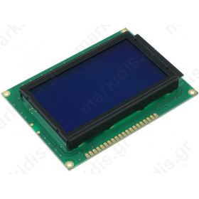 RG12864A-BIW-V Display: LCD; graphical; STN Negative; 128x64; blue; LED; PIN:2