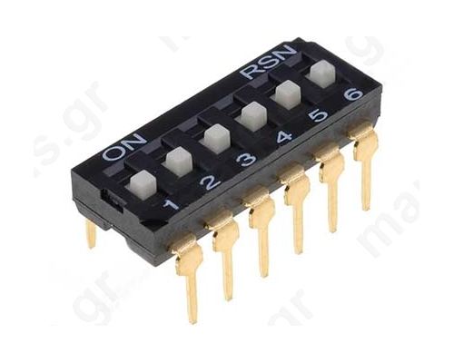 ΔΙΑΚΟΠΤΗΣ DIP SWITCH 6P DI-06