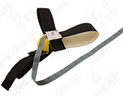 ESD shoe grounder; ESD version; under heel, fasten