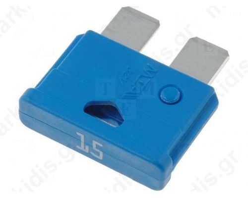 FUSE AUTOMOTIVE 15A 32V 19MM UNIVAL