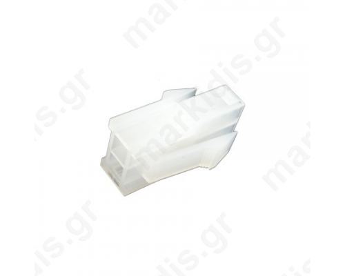 Plug Wire-wire  Male  PIN 2 two terminals  4.2mm