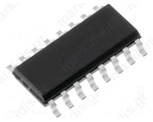 SG3525AP, Driver; PWM controller; 100mA; 5V; Channels:2; SO16