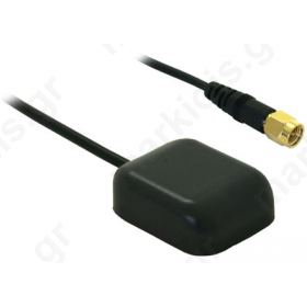 Antenna inner GPS SMA-A plug straight Cable len:5m magnet