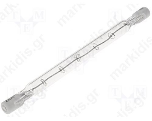 Filament lamp: halogen; 230V; 100W; R7S; J118; 1500lm