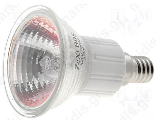Filament lamp: halogen; 230V; 35W; E14; JDR; 410lm; 38°